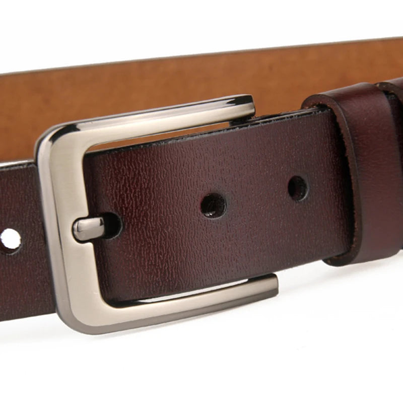 CEXIKA 130 140 150 160 170cm Real Cow Genuine Leather Belts for Man High Quality Plus Long Size Pin Buckle Waist Belt Strap 2023