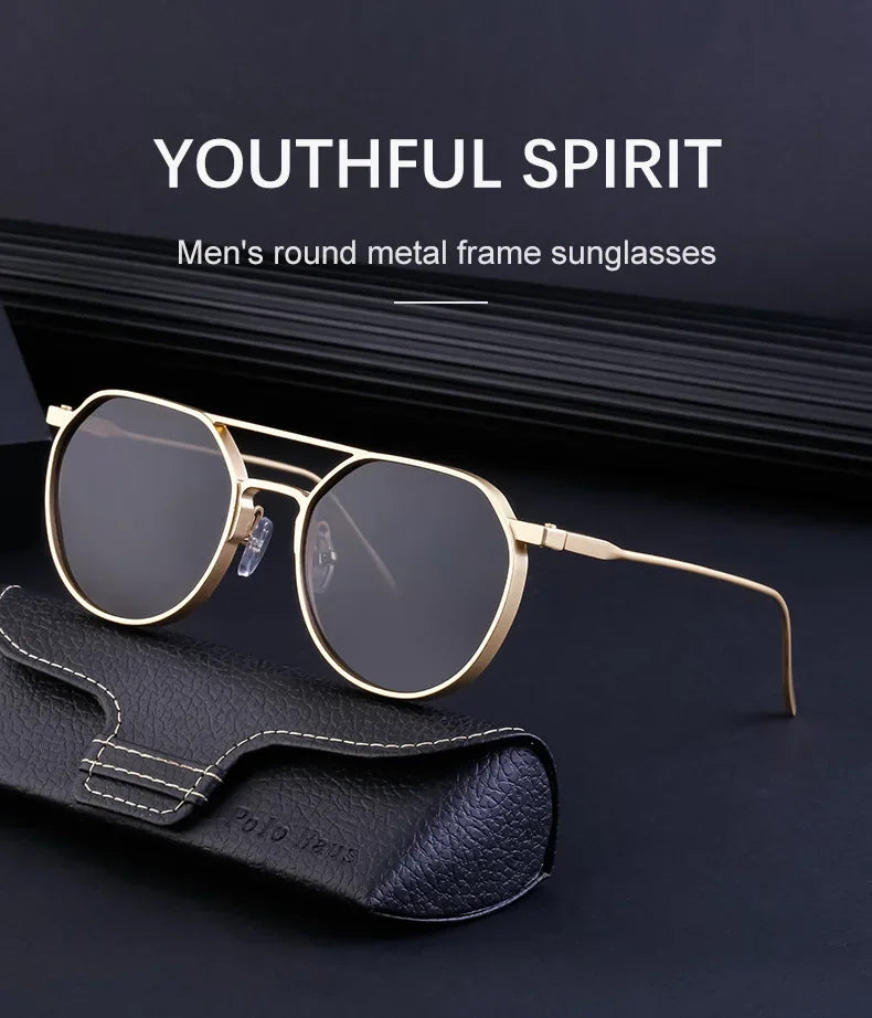 Brand Classic Design Men Polarized Mirror Sunglasses Driving Fishing Sport Eyeglass for Male TR90 Goggle Gafas De Sol