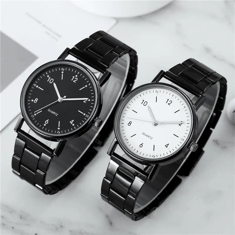 Ladies Quartz Watch Stainless Steel Luminous Dial Leisure Watch Fashionable Simple Quartz Wristwatch Reloj Mujer Montre Femmes