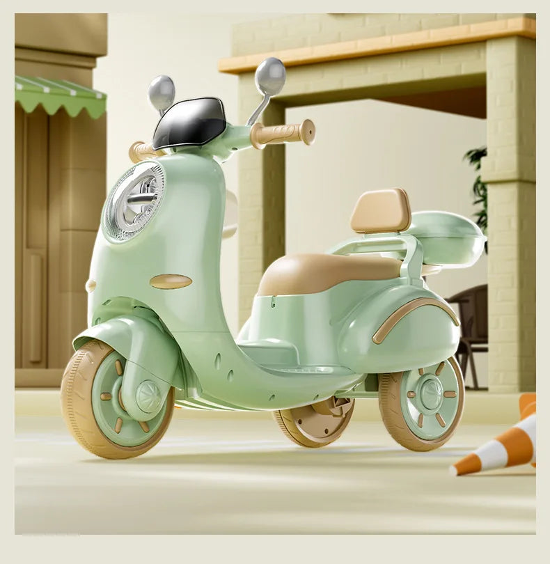 Children's Electric Motorcycle Trend Can Sit Charging Remote Control Toy Children's Tricycle