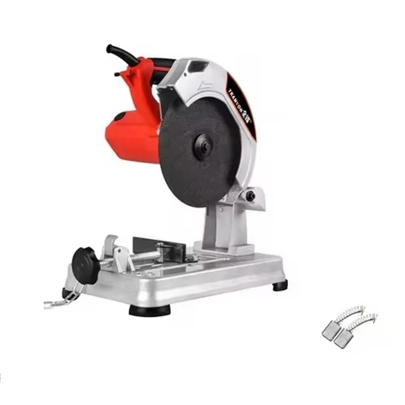 Mini Profile Cutting Machine 2200W 220V Section Bar Cutting-Off Grinder Metal Steel Saw 0-45 Degrees Table Cutter Electric Sw