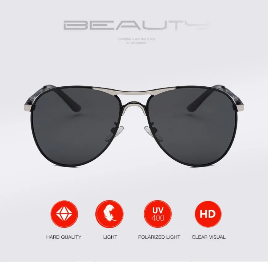 High luxury men driving polarized sunglasses, brand luxury design anti glare, men and women Driver goggles For Mercedes