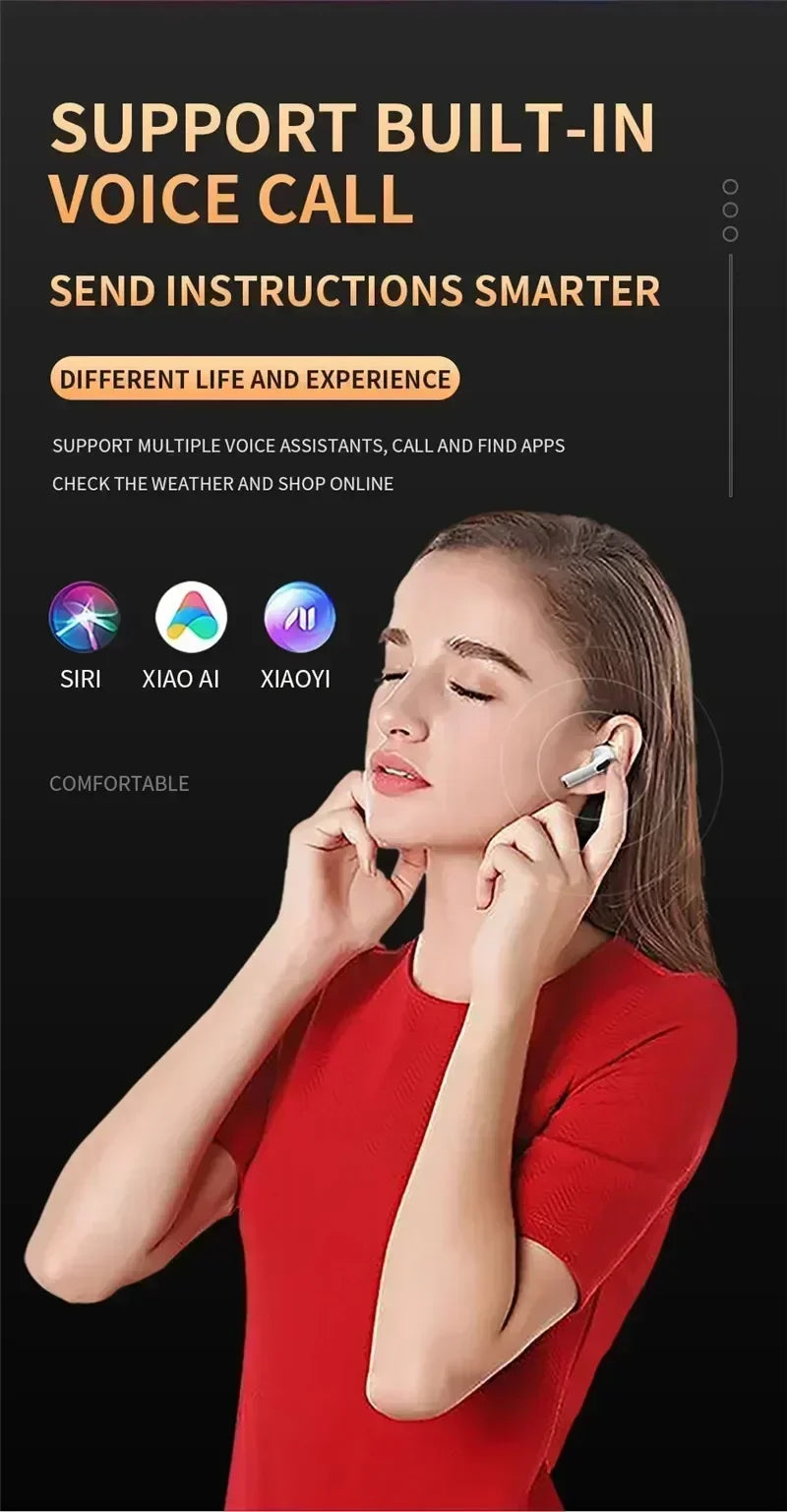 Wireless Bluetooth Headphones Wireless Earphones Mini Earbuds Stereo Sport Waterproof Headset Microphone for All SmartPhones