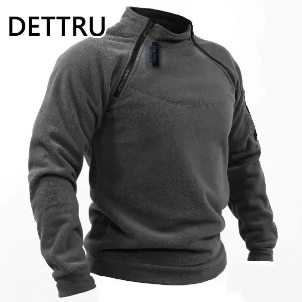 Mens Streetwear  Sweatshirt Fleece Winter Zipper Pullover Fashion Men's Solid Color Loose Lamb Thick Jacket Men Clothing