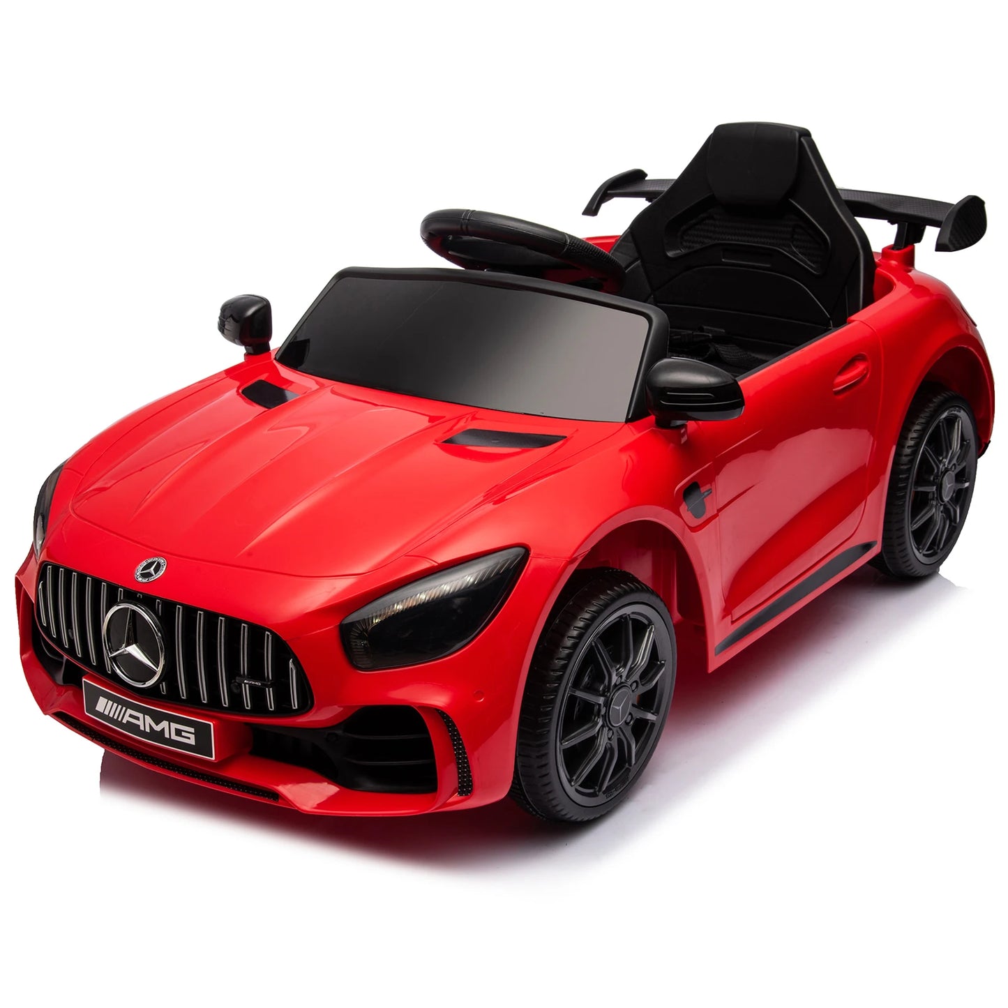 LEADZM Dual Drive 12V 4.5Ah with 2.4G Remote Control Mercedes-Benz Sports Car Red