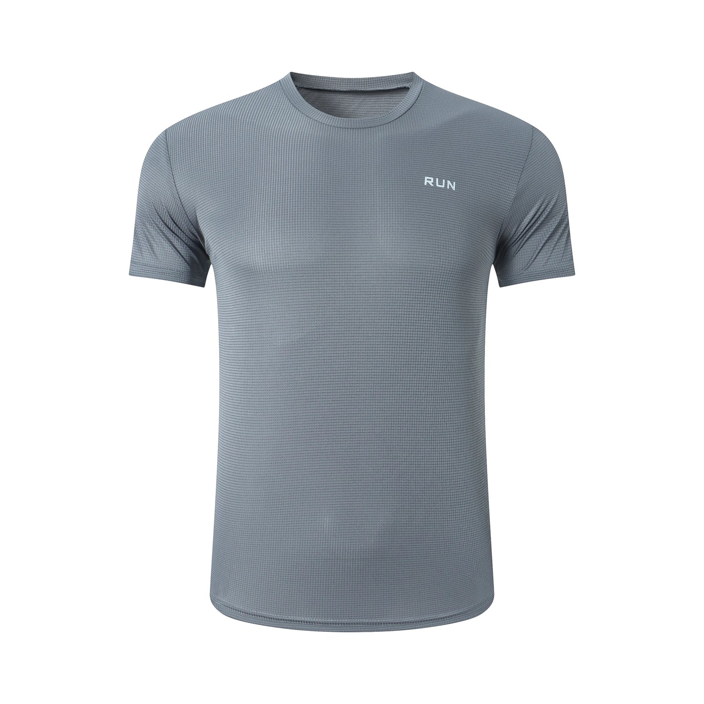 Summer High Elastic t-Shirt Men Breathable Ice Silk t Shirt Short Sleeve Casual Tops Quick Dry Gym Running Shirt Male Clothing