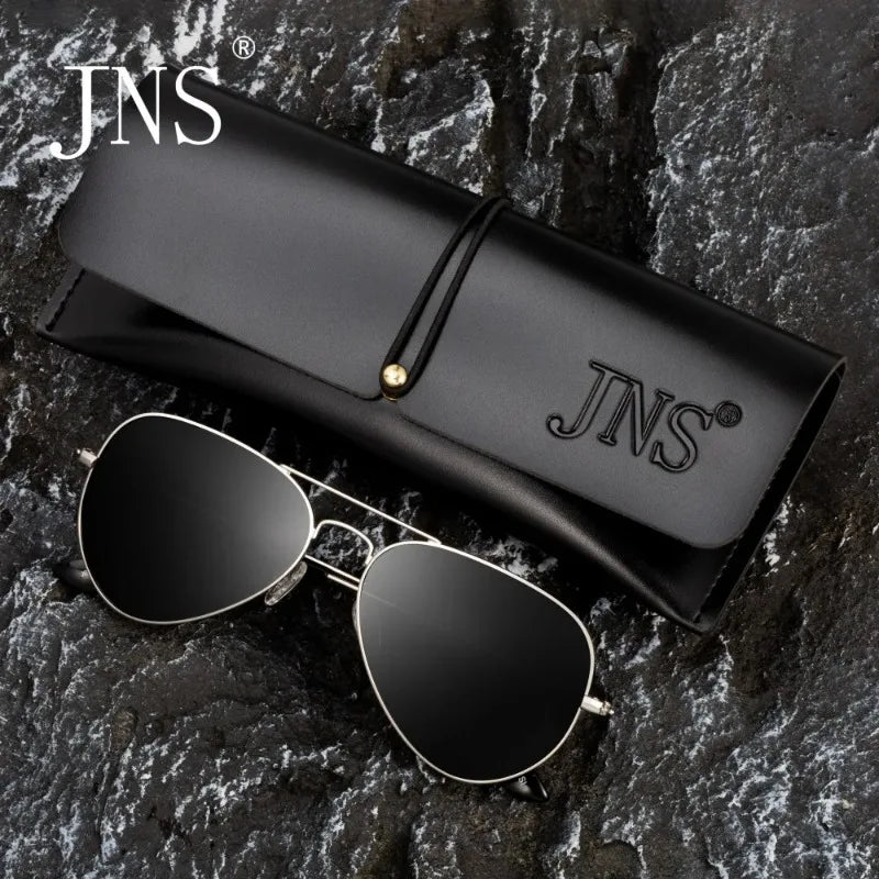 JNS Luxury UV400 Metal Sunglasses Men Women Fashion Polarized Sun Glasses Stylish Chameleon Anti-glare Driving Shades UV400