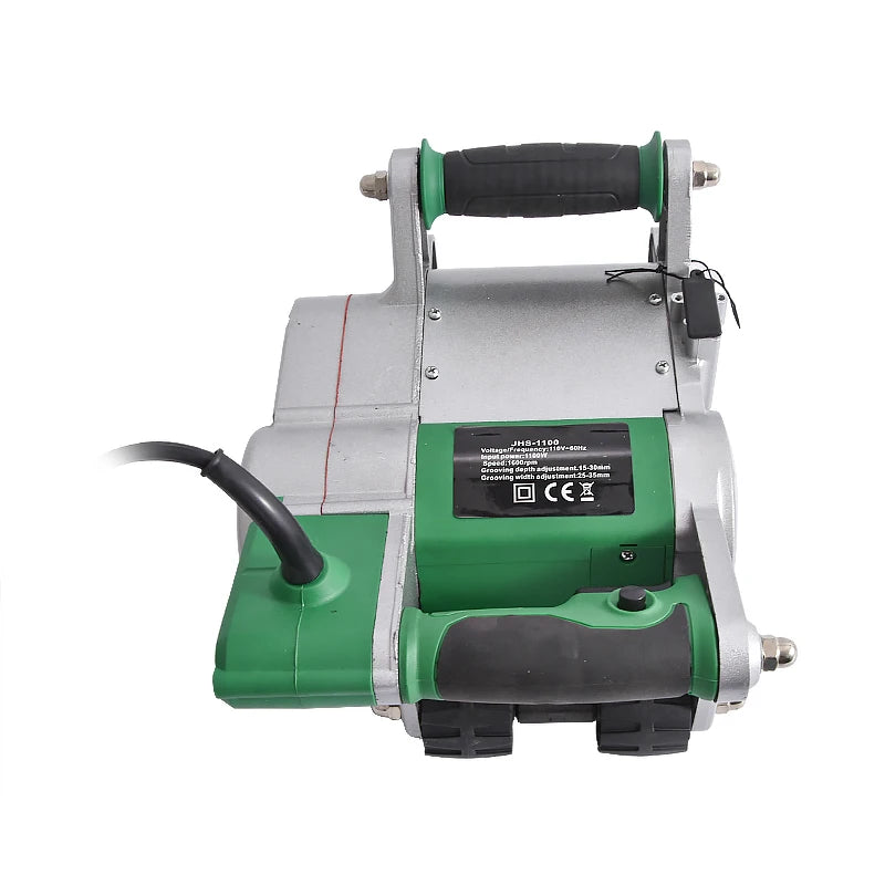 JHS-1100 Industrial Wall Chaser Electric Wall Line Slot Machine Wall Groove Cutting Slotting Machine 220V/110V 25/35MM