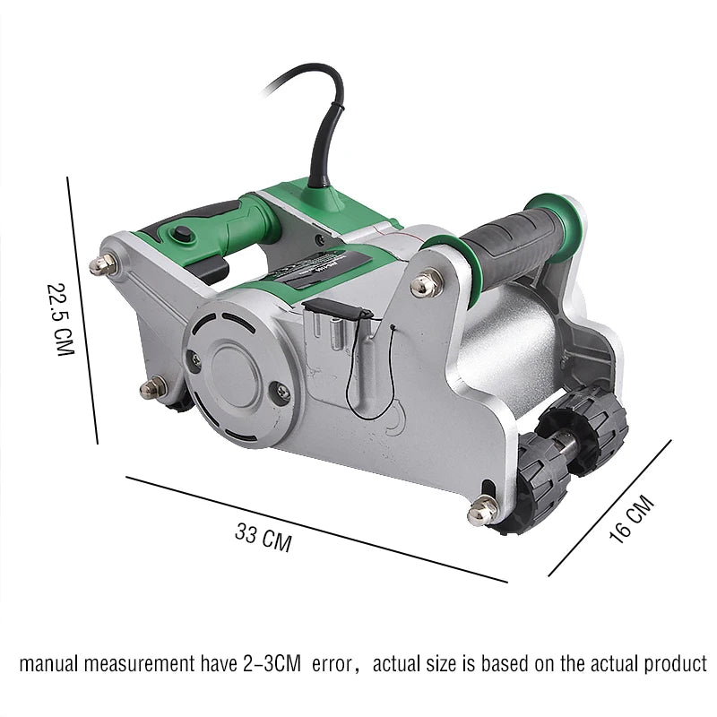 JHS-1100 Industrial Wall Chaser Electric Wall Line Slot Machine Wall Groove Cutting Slotting Machine 220V/110V 25/35MM