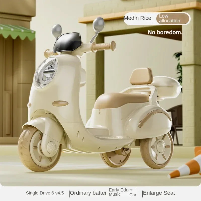 Children's Electric Motorcycle Trend Can Sit Charging Remote Control Toy Children's Tricycle