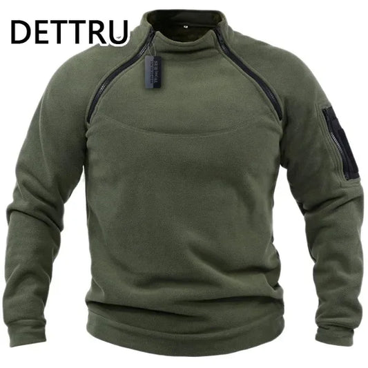 Mens Streetwear  Sweatshirt Fleece Winter Zipper Pullover Fashion Men's Solid Color Loose Lamb Thick Jacket Men Clothing