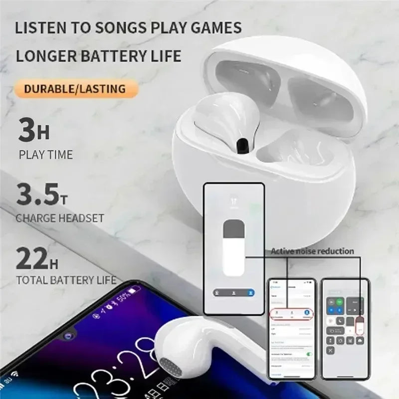 Wireless Bluetooth Headphones Wireless Earphones Mini Earbuds Stereo Sport Waterproof Headset Microphone for All SmartPhones