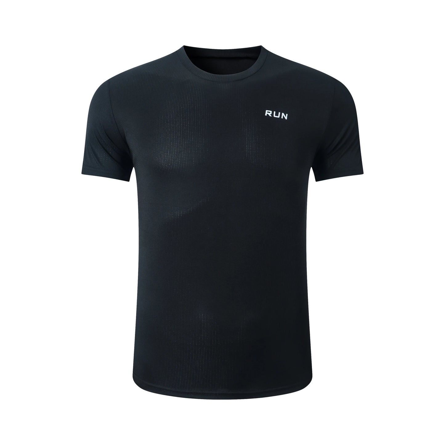 Summer High Elastic t-Shirt Men Breathable Ice Silk t Shirt Short Sleeve Casual Tops Quick Dry Gym Running Shirt Male Clothing