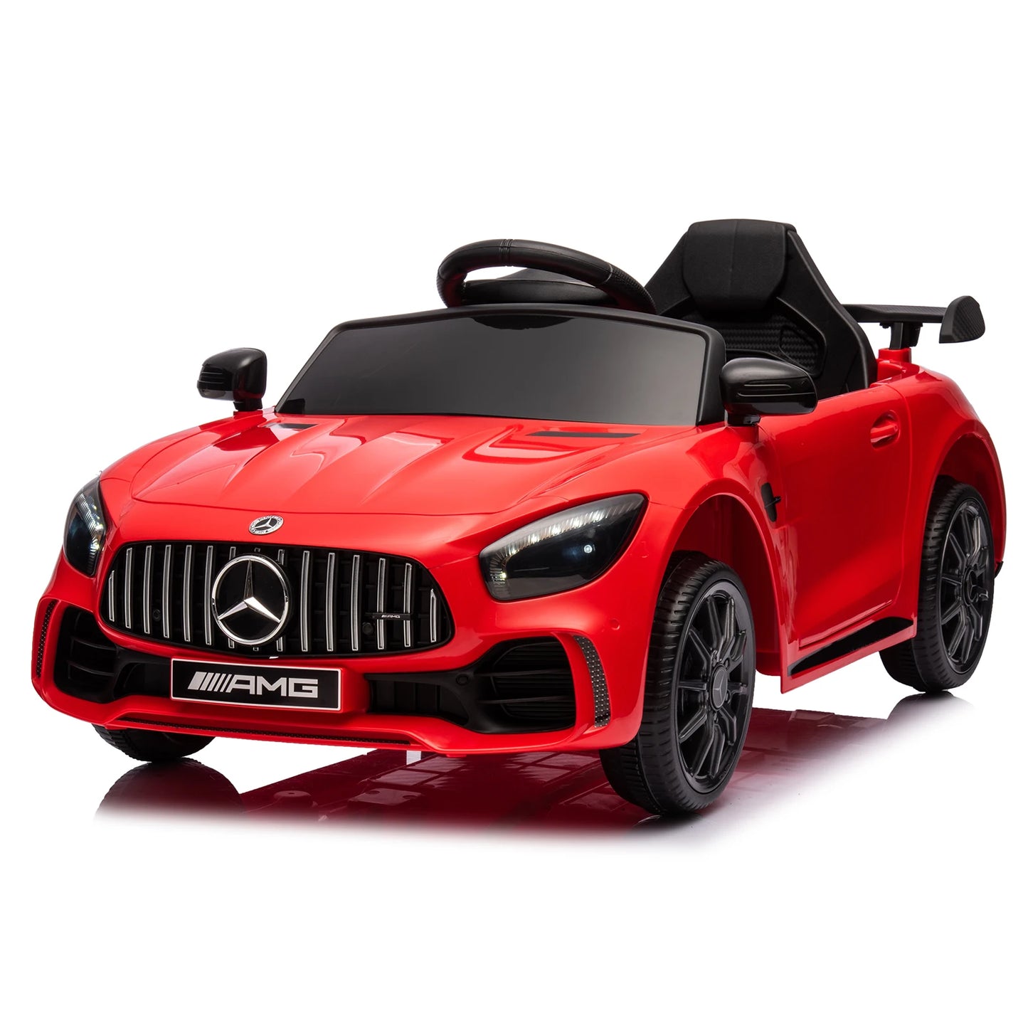 LEADZM Dual Drive 12V 4.5Ah with 2.4G Remote Control Mercedes-Benz Sports Car Red